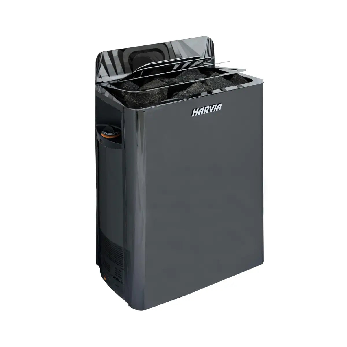 Harvia Wall Sauna Heater 8KW with Built-In Controls - Finnish Sauna Builders