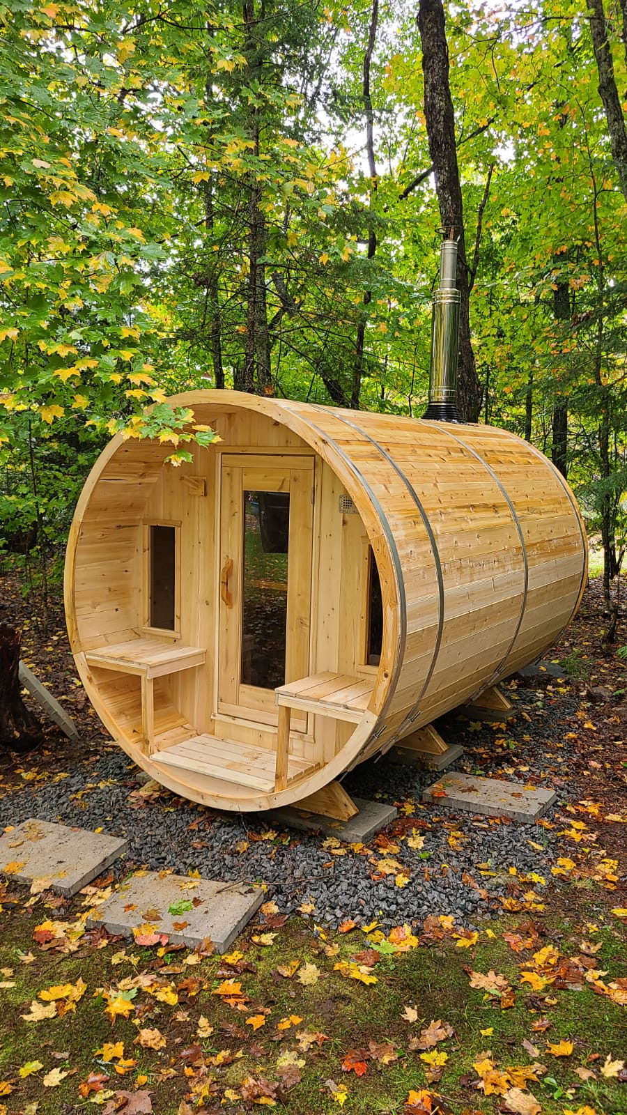 CT Tranquility Barrel Sauna