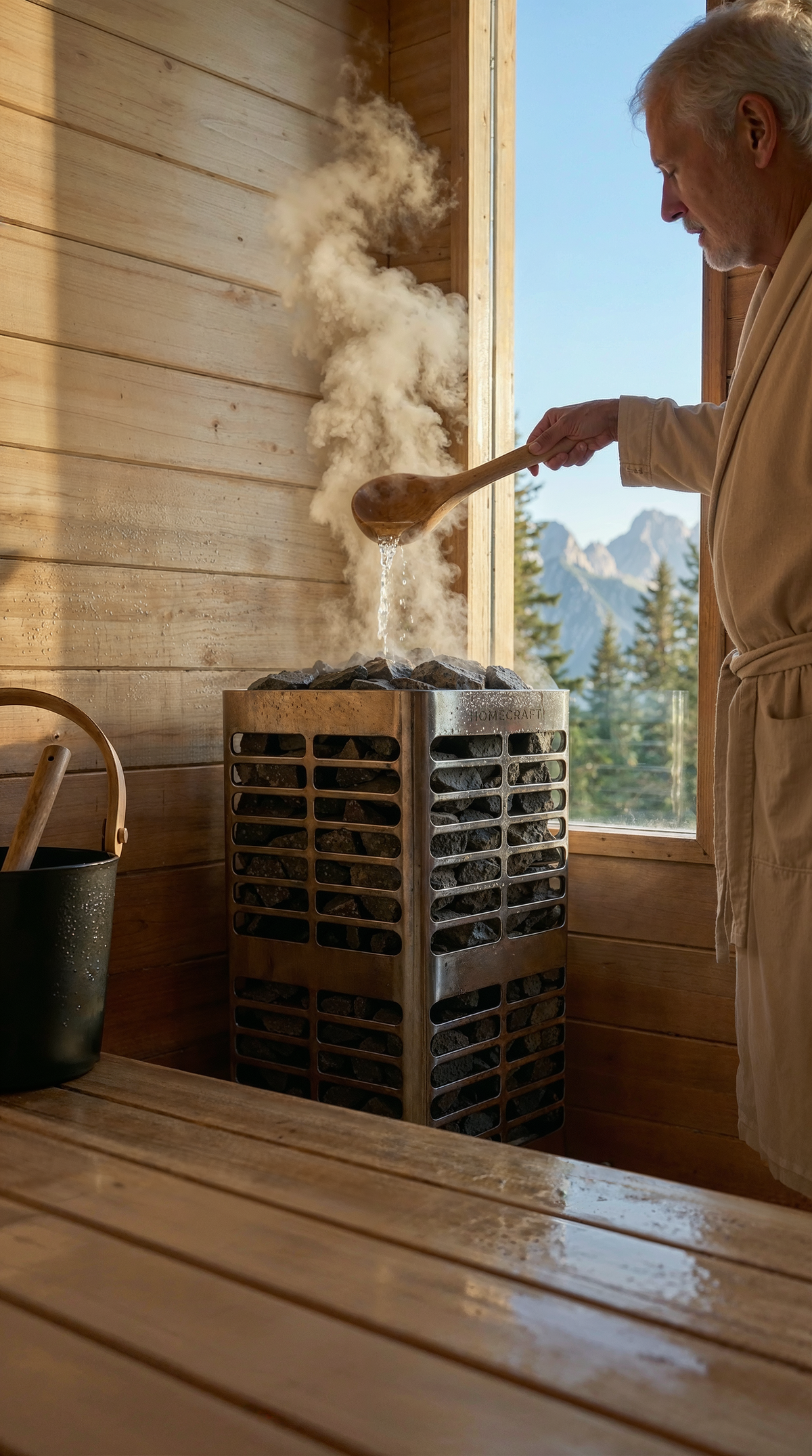 CT Palmer Cabin Sauna