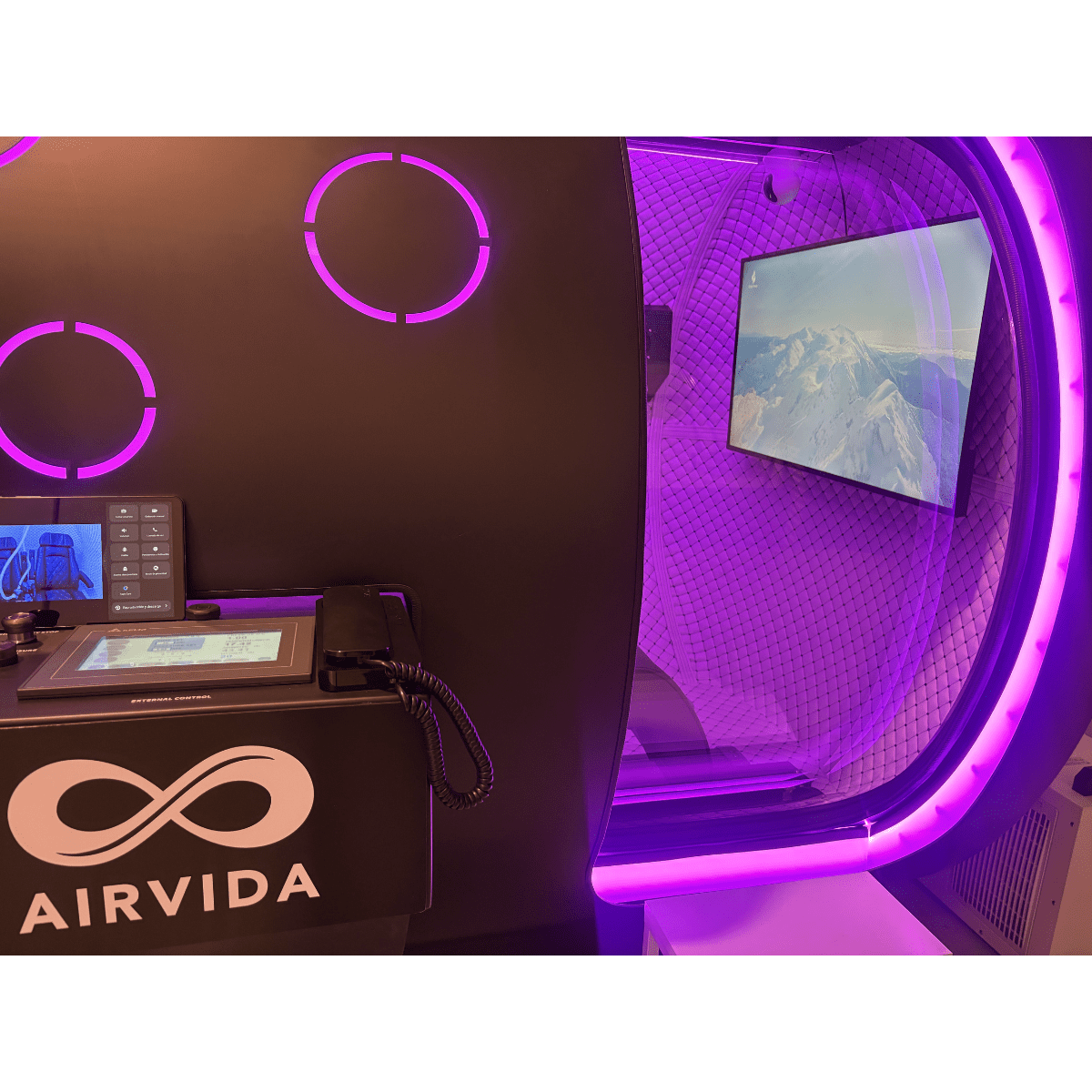 2.0 ATA Hardshell Multiplace Hyperbaric Chamber with BIBS Mask