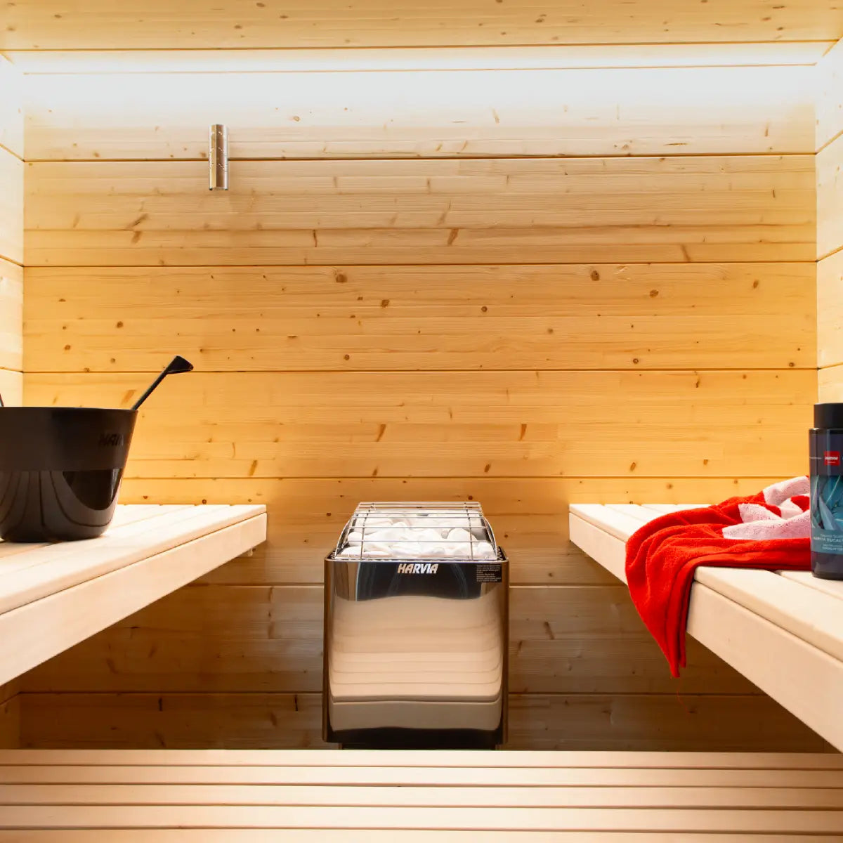 Harvia KIP80W Stainless Steel 8KW Sauna Heater - Finnish Sauna Builders