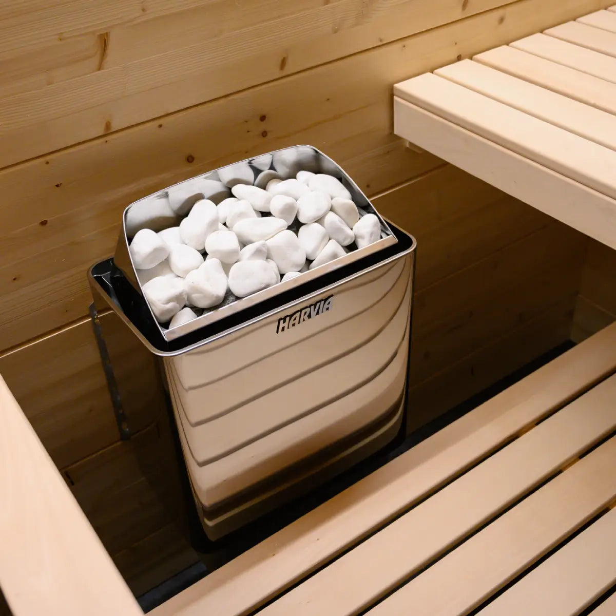 Harvia KIP80W Stainless Steel 8KW Sauna Heater - Finnish Sauna Builders