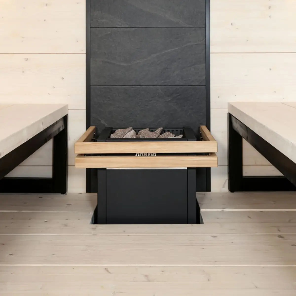 Harvia Virta 6KW Ultimate Sauna Heater with WiFi Digital Control, Sauna Stones and Heater Guard - Finnish Sauna Builders