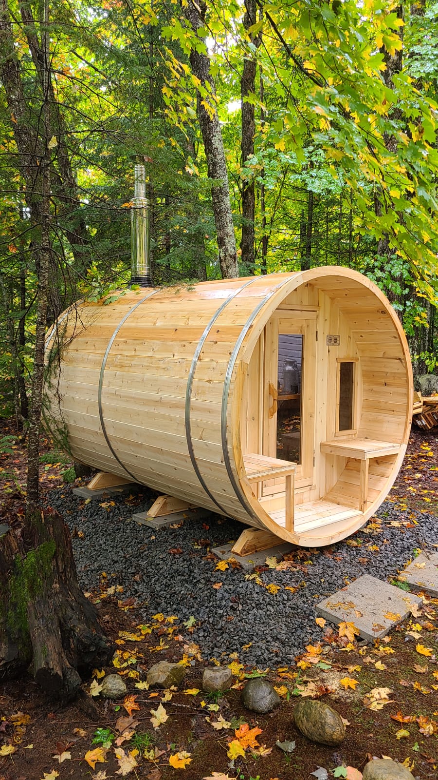 CT Tranquility Barrel Sauna