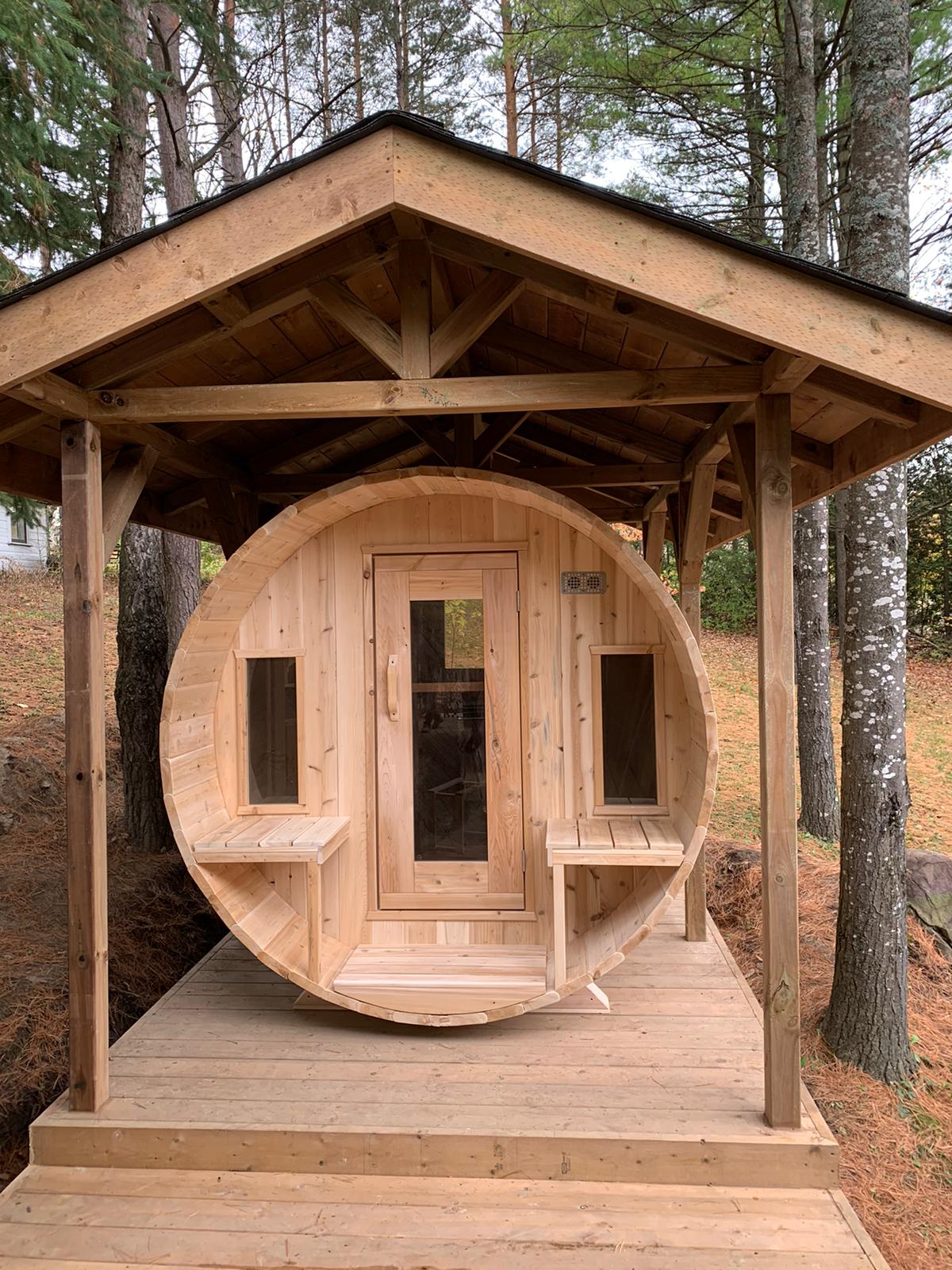 CT Tranquility Barrel Sauna