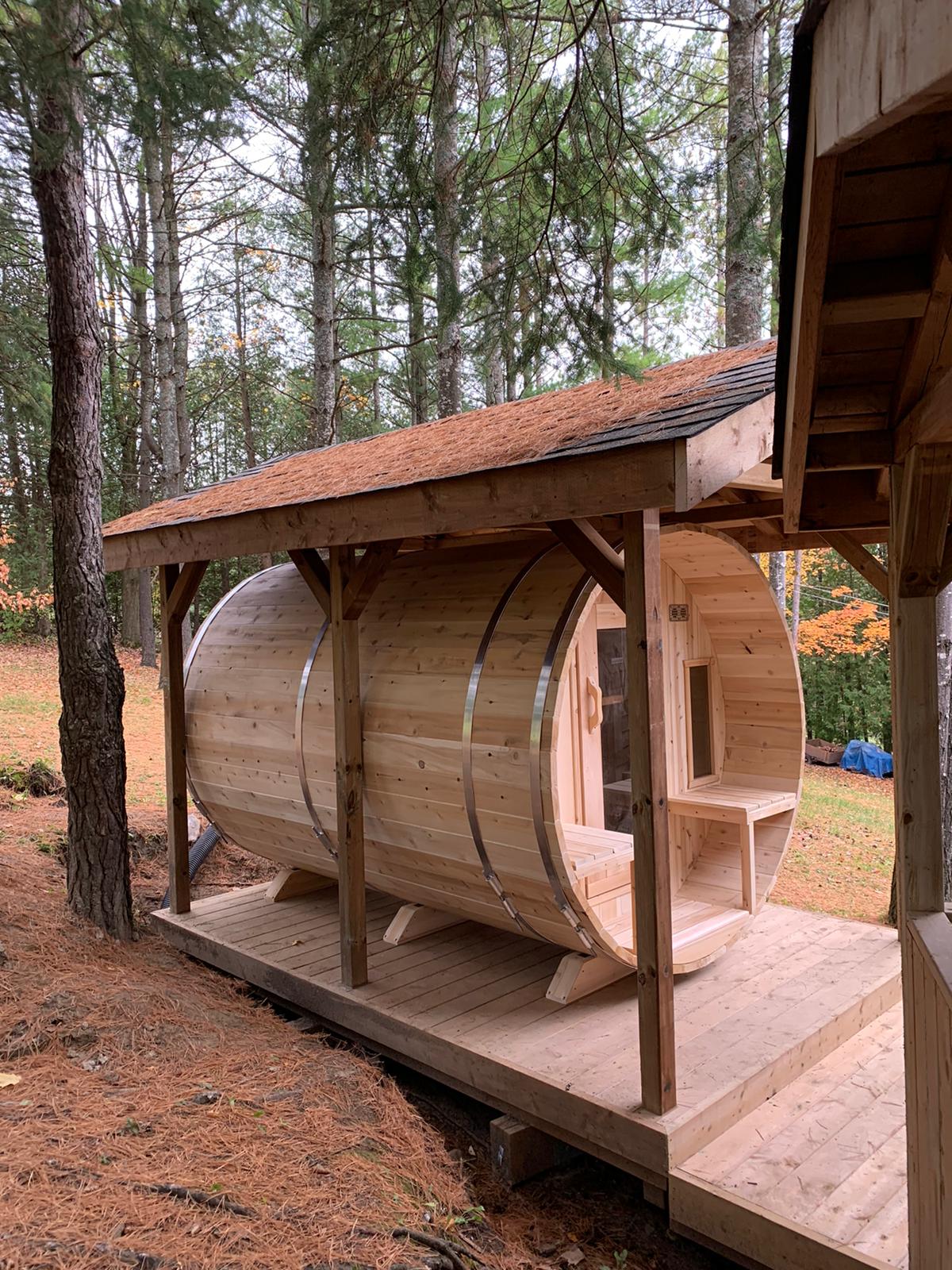 CT Tranquility Barrel Sauna