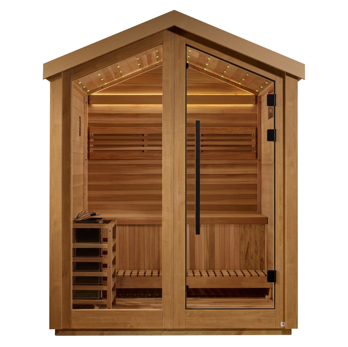 Golden Designs Savonlinna GDI-8503-01 3 Person Outdoor Traditional Cedar Sauna